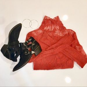 VERY HOT New Spur Cutout Buckle Booties